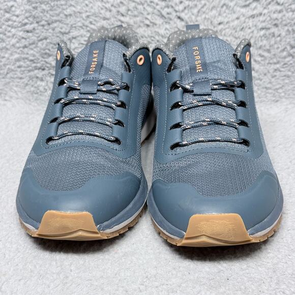 Forsake Cascade Womens Size 11 Hiking Shoes Sneakers Azure Blue Mesh - Picture 2 of 9